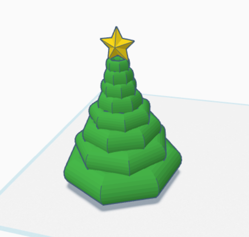 Low poly chrismas tree by Austin | Download free STL model | Printables.com