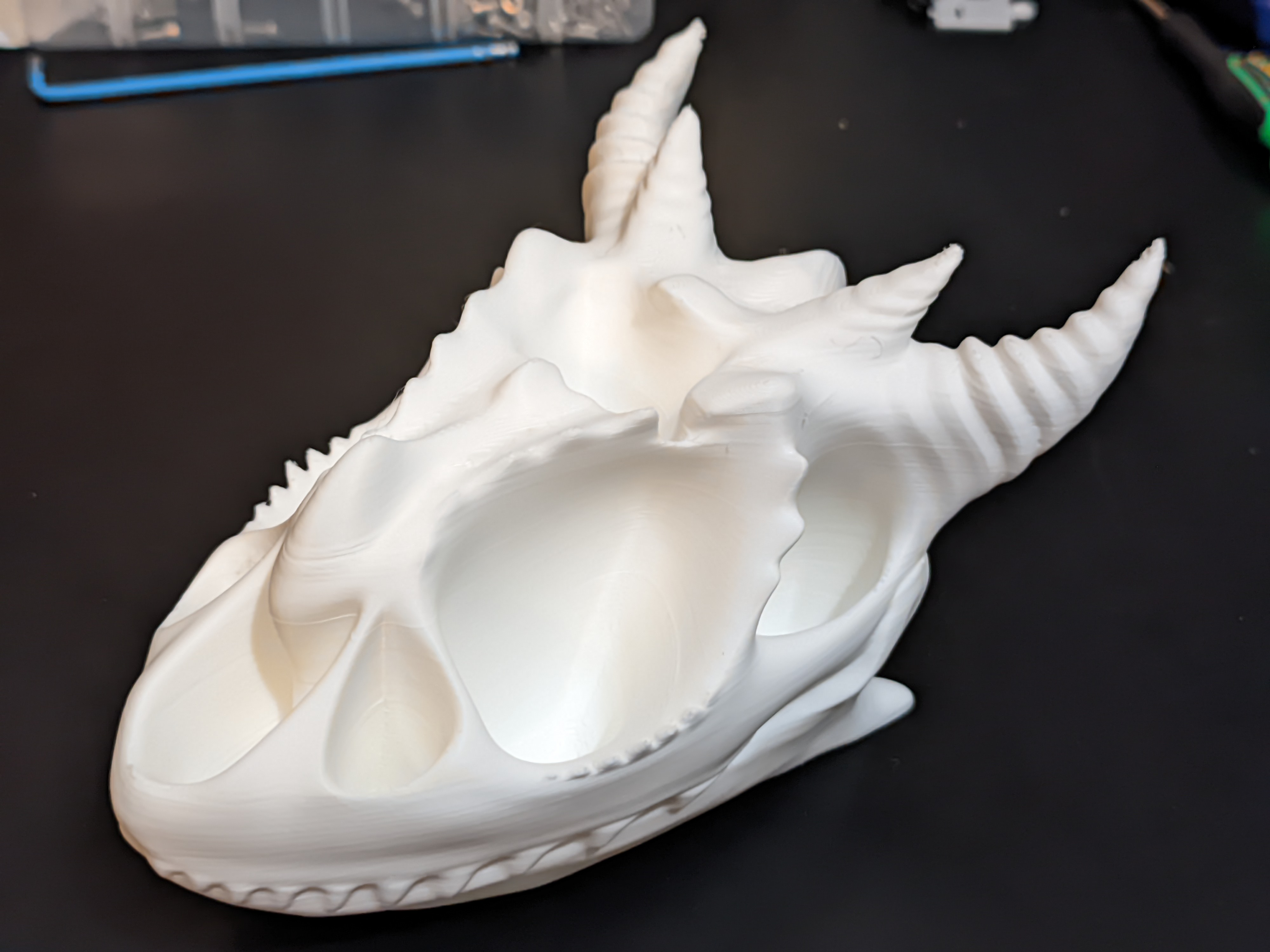 Dragon Skull Planter