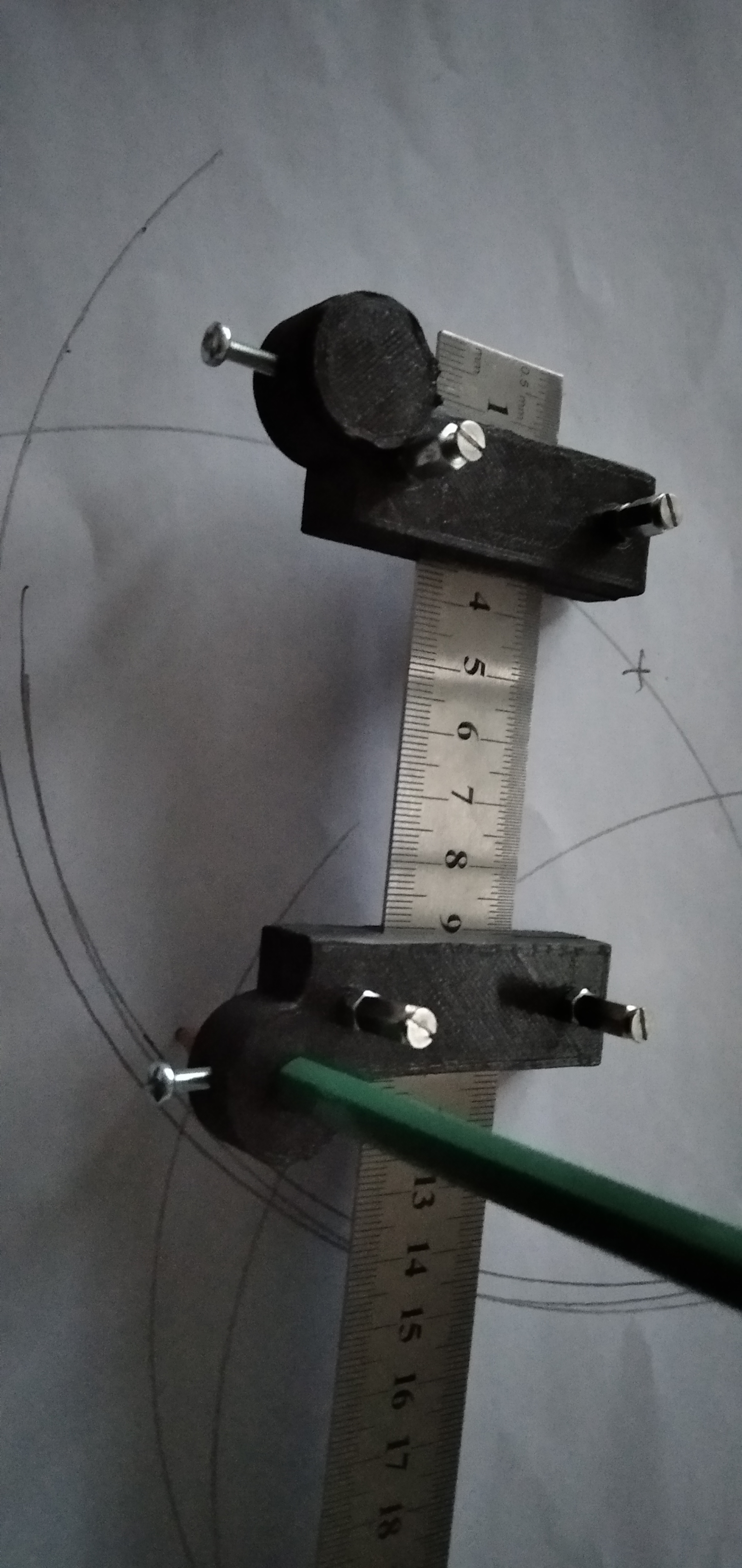 Miniatura 2 do modelo 3D marking meter compas