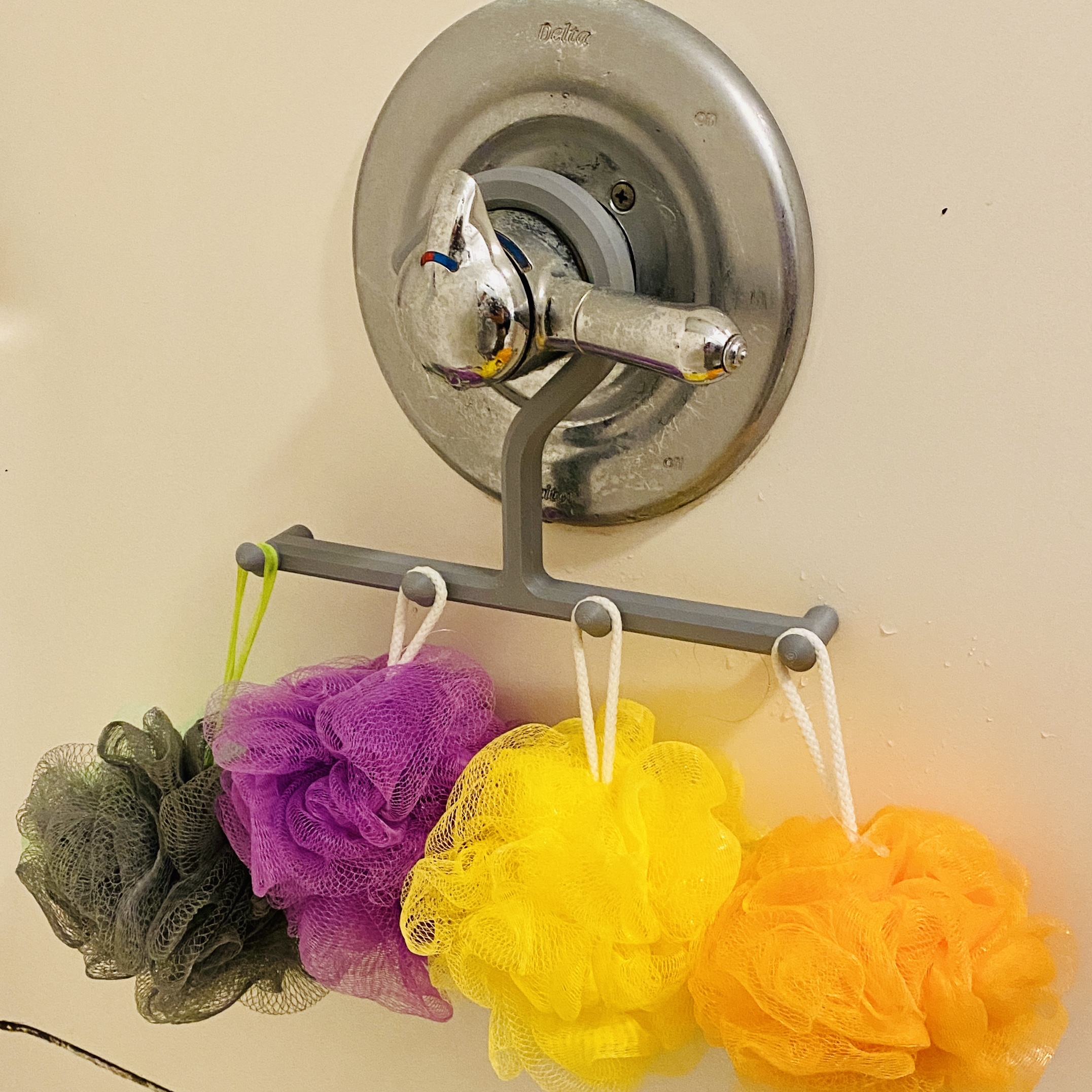 Shower Loofah Holder by Yomomma76 Download free STL model