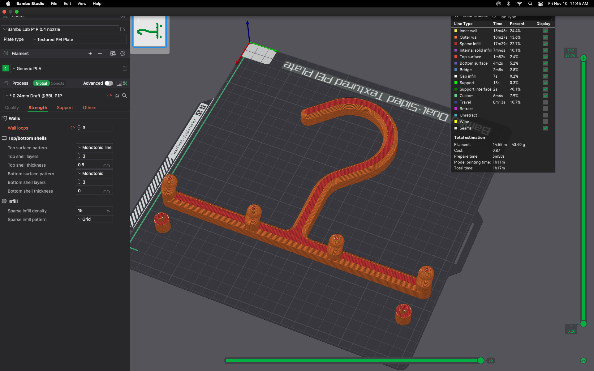 Shower Loofah Holder by Yomomma76 Download free STL model