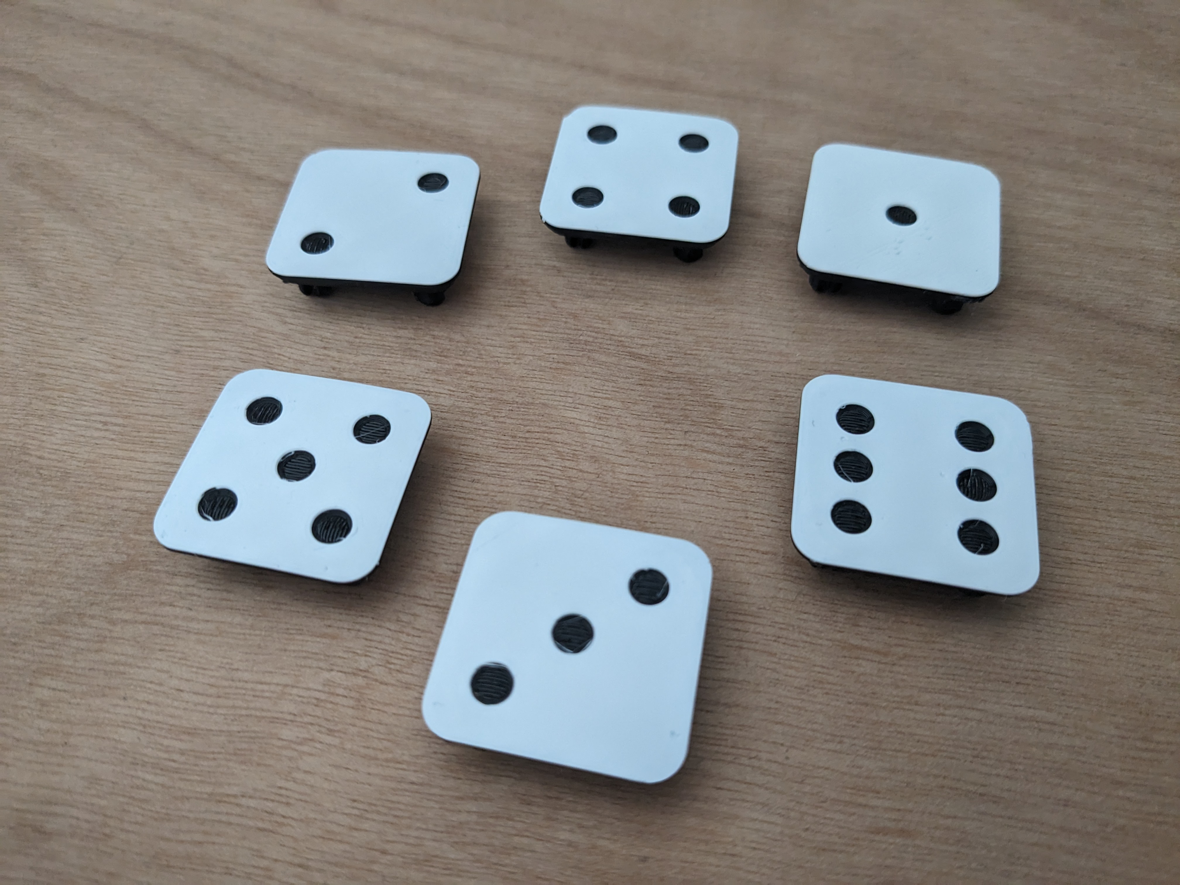 Miniatura 2 do modelo 3D Customizable Cube - Dice