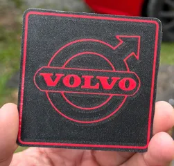 Volvo 240, 242, 245, 262 front grill emblem