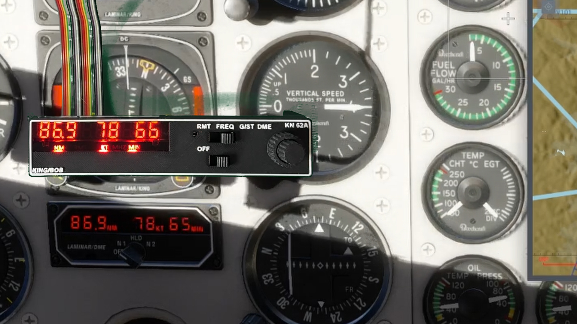 KN62A DME For Flight Simulator