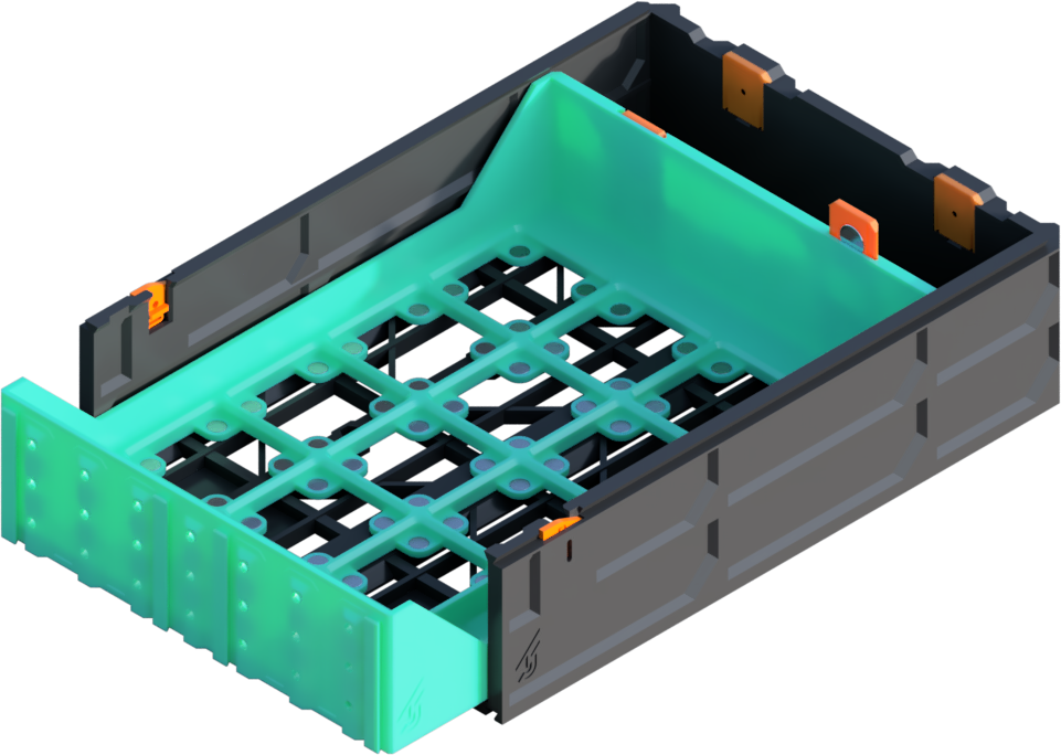GEN2 240-2W-1H Gridfinity Decor Drawer