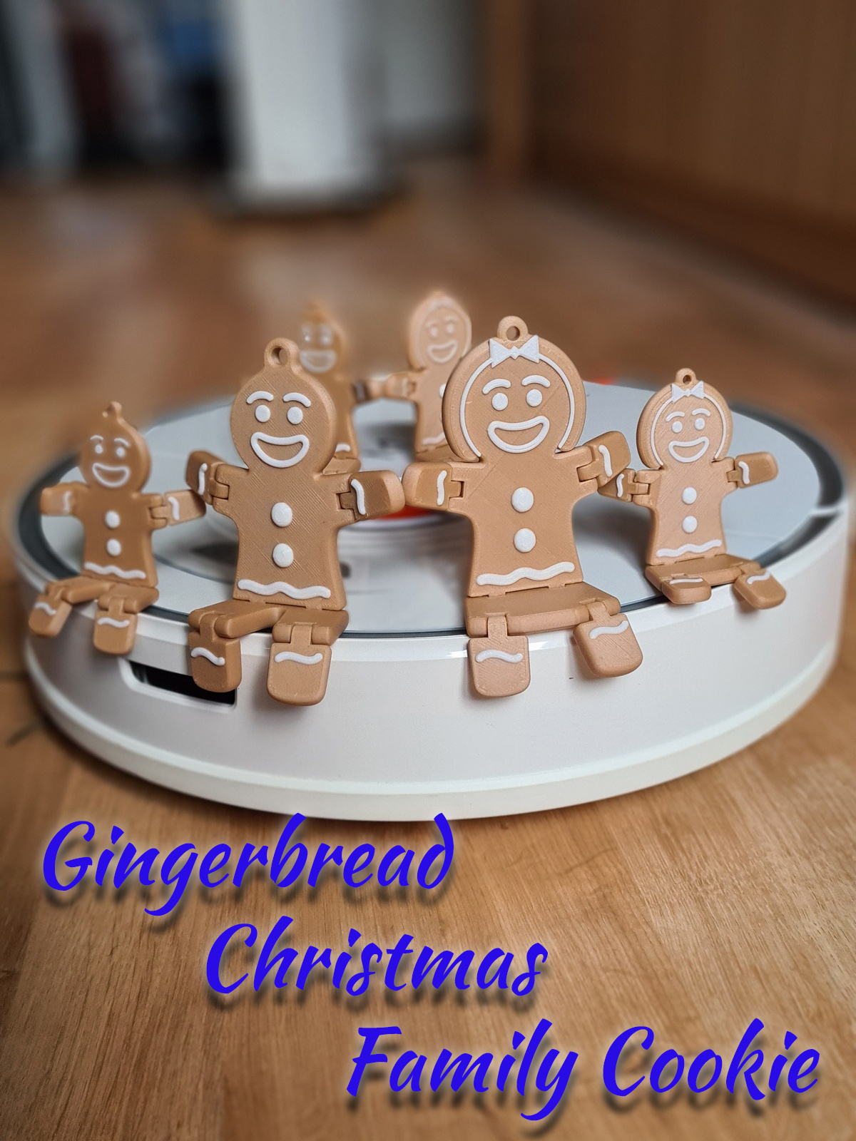 Gingerbread Woman Christmas Cookie - Weihnachts Lebkuchenfrau Plätzchen