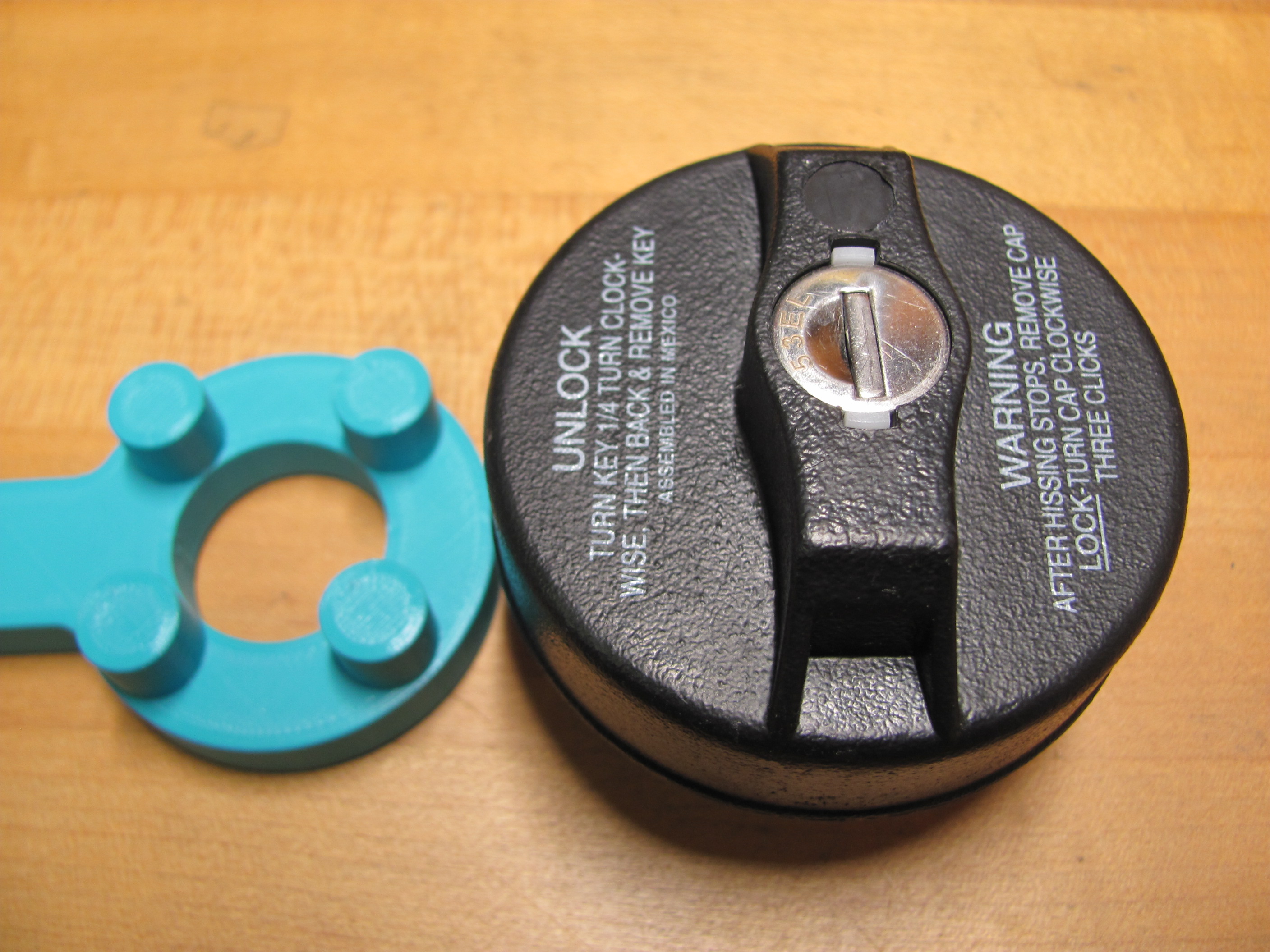 RV locking gas cap wrench by cncMaker1976 Download free STL model