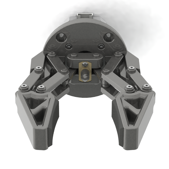 Robot servo motor gripper by A11 Designs Download free STL model