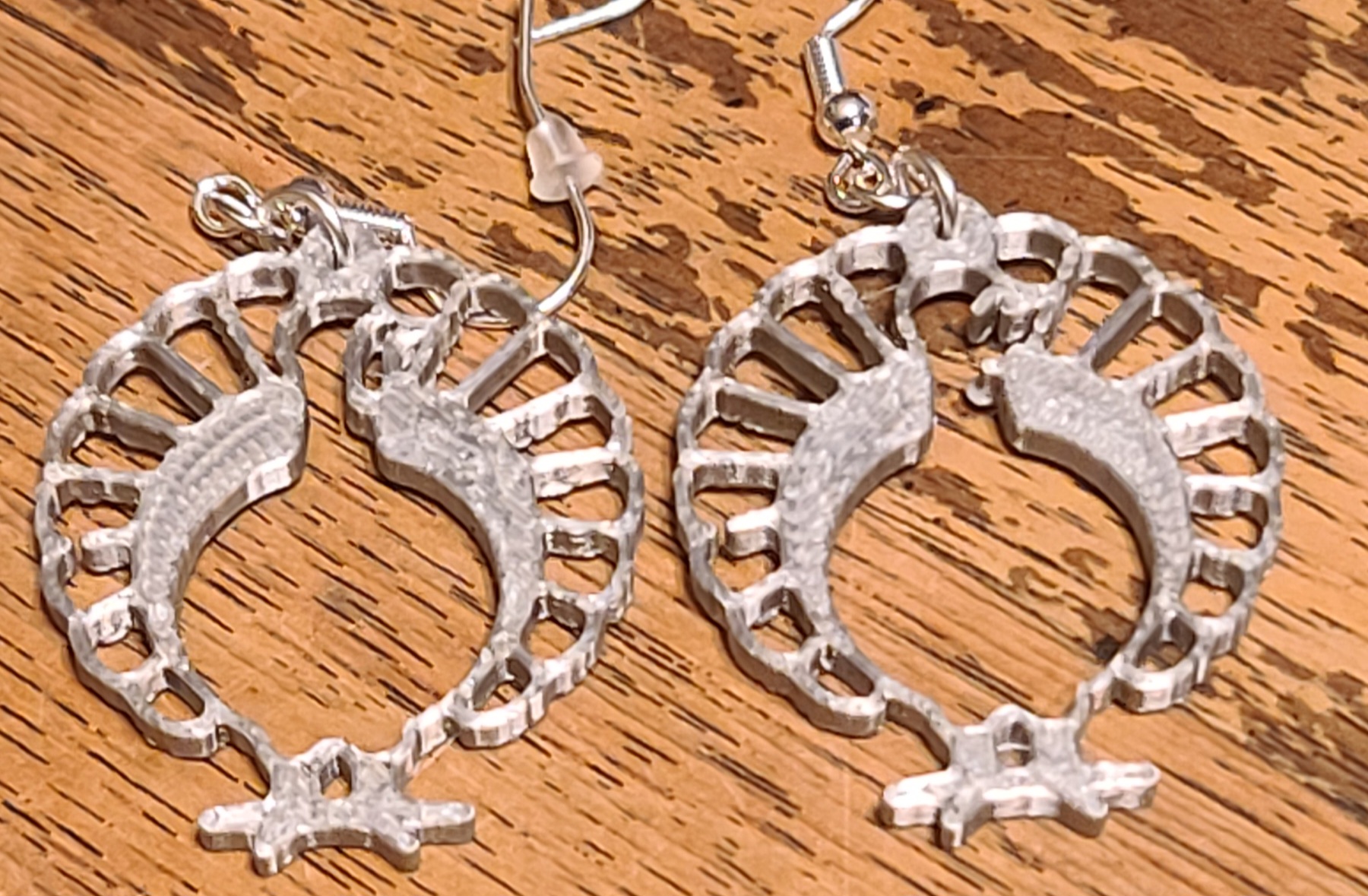 Miniatura 2 do modelo 3D Turkey Earrings