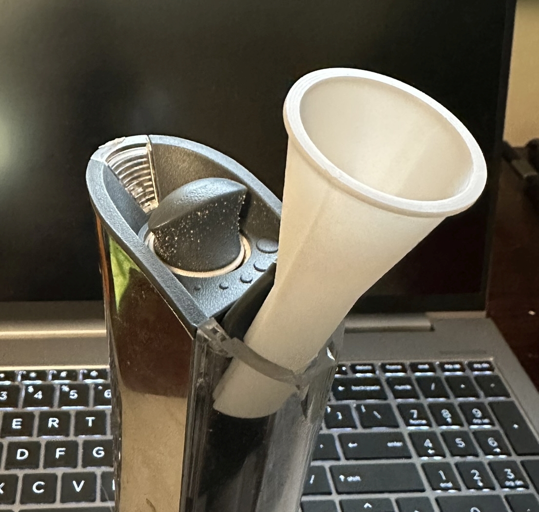 Trudeau Pepper Mill Funnel by Akinayr Download free STL model