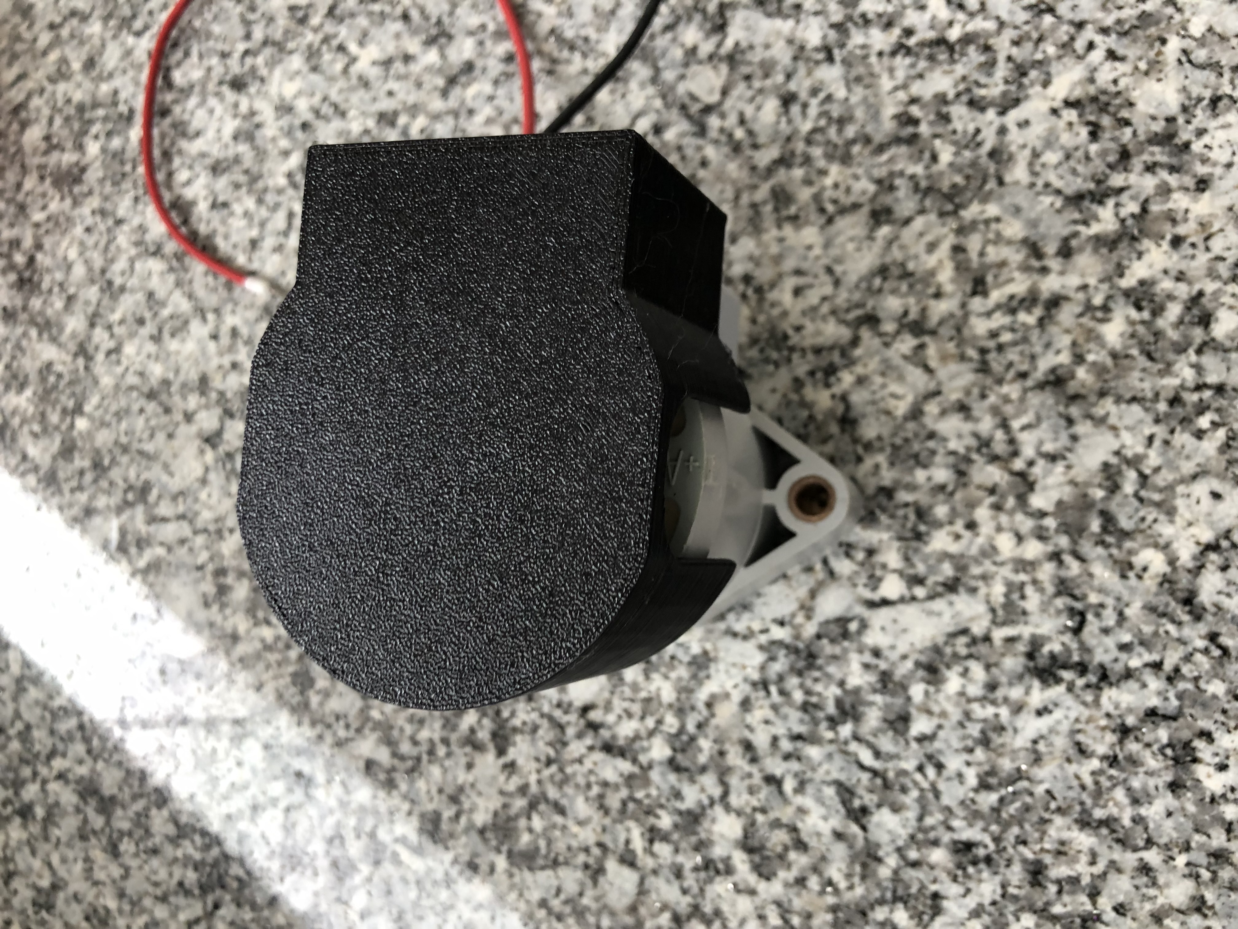 EV contactor cover / Tapa contactor coche electrico redondo