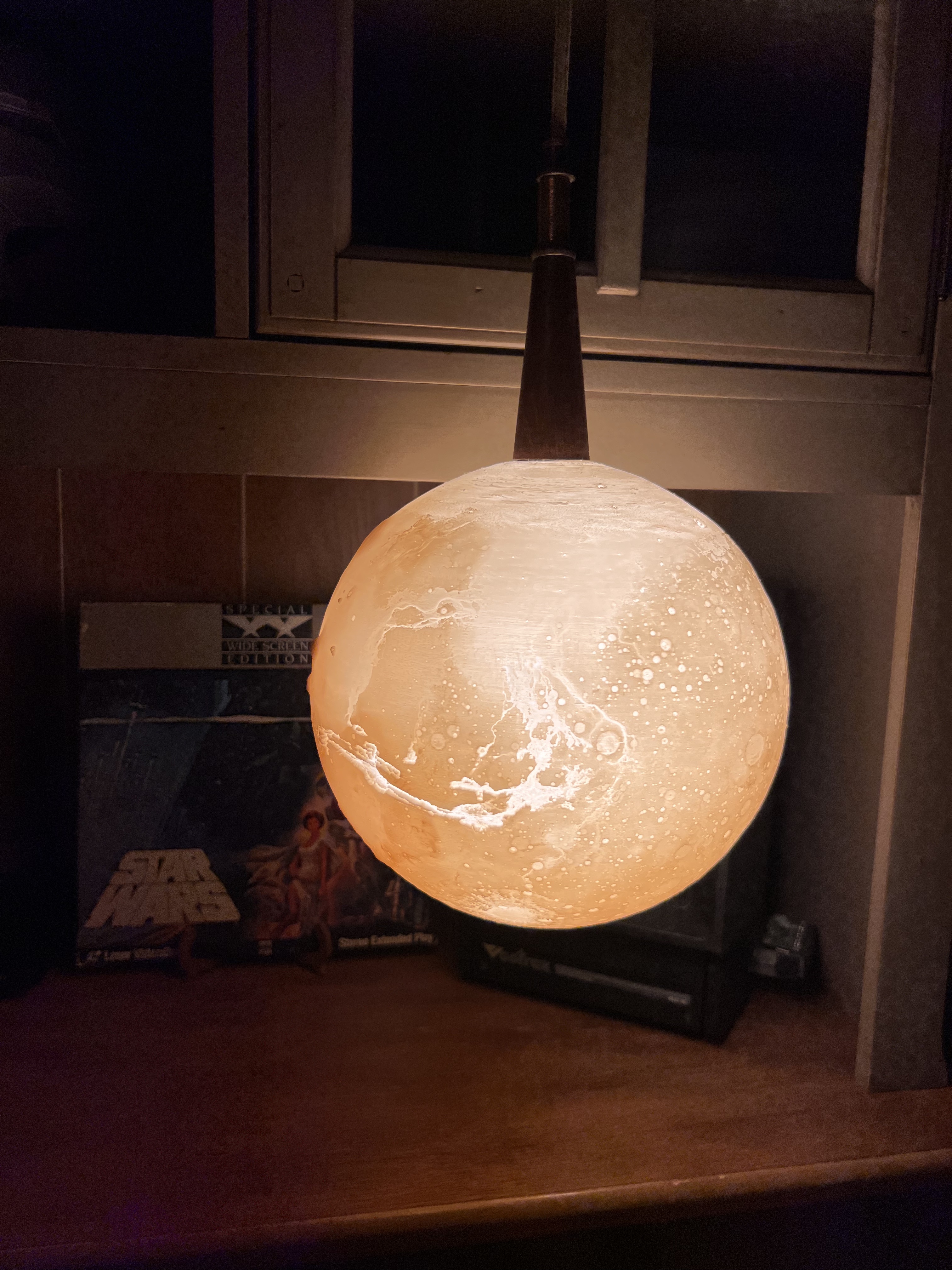 250 MM Mars Lithophane - Complete Sphere