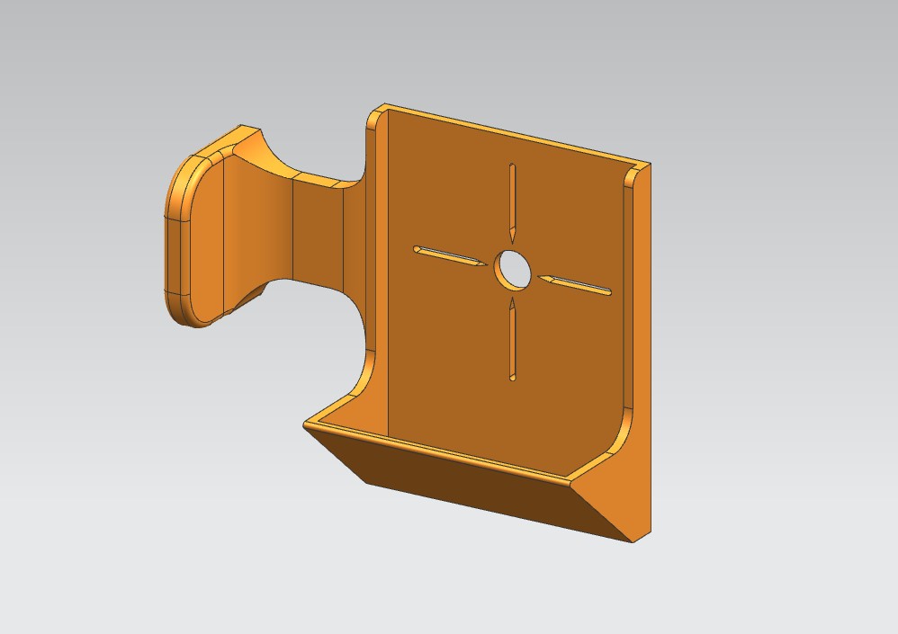 Dustcatcher with handle for better grip