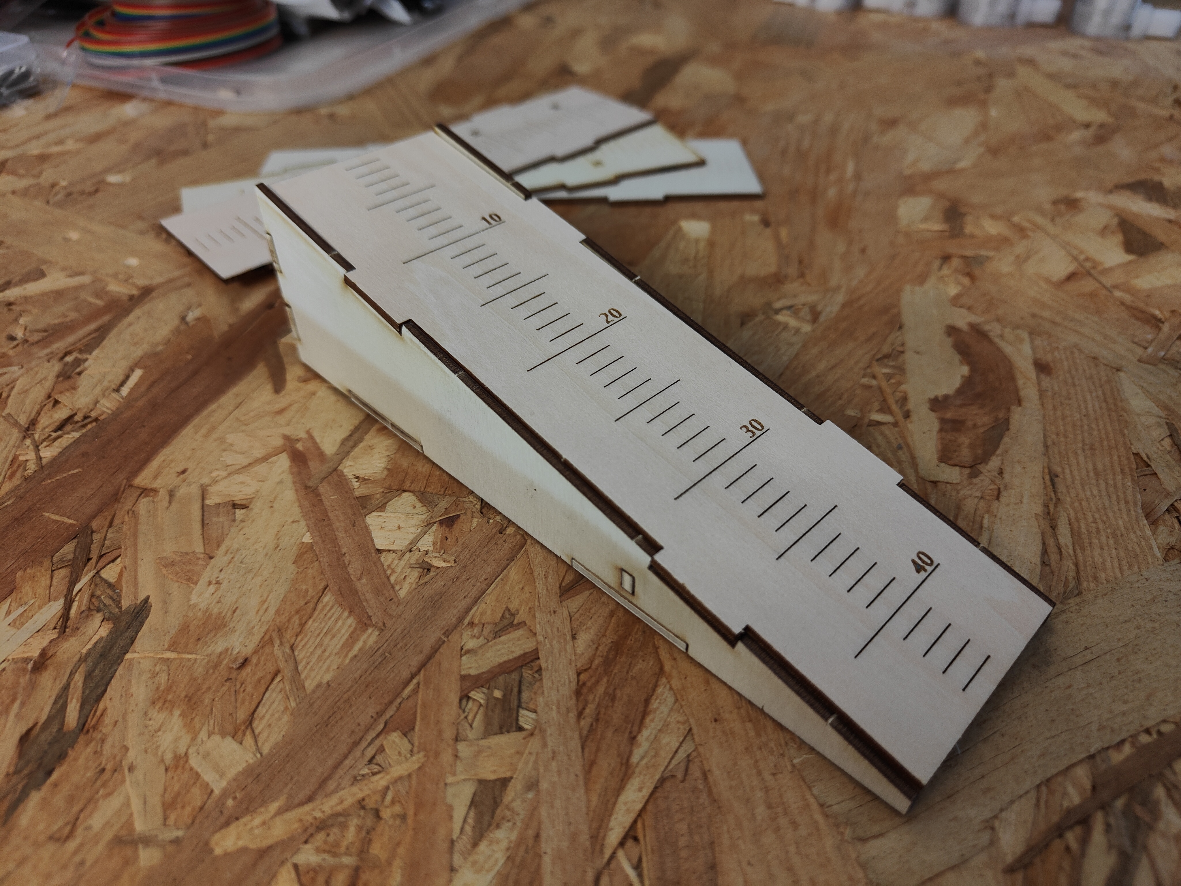 Laser Cutter Ramp Test Jig