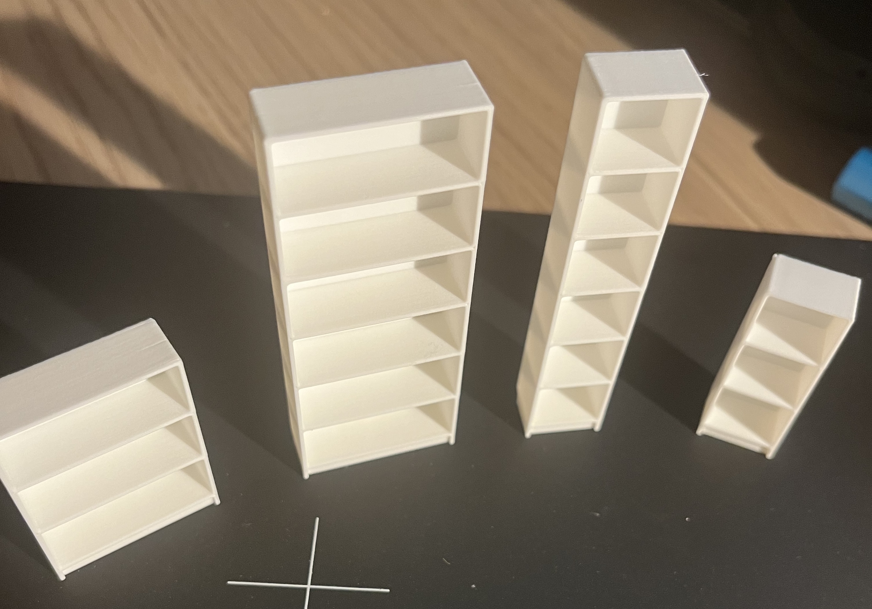 Miniature Billy bookshelves
