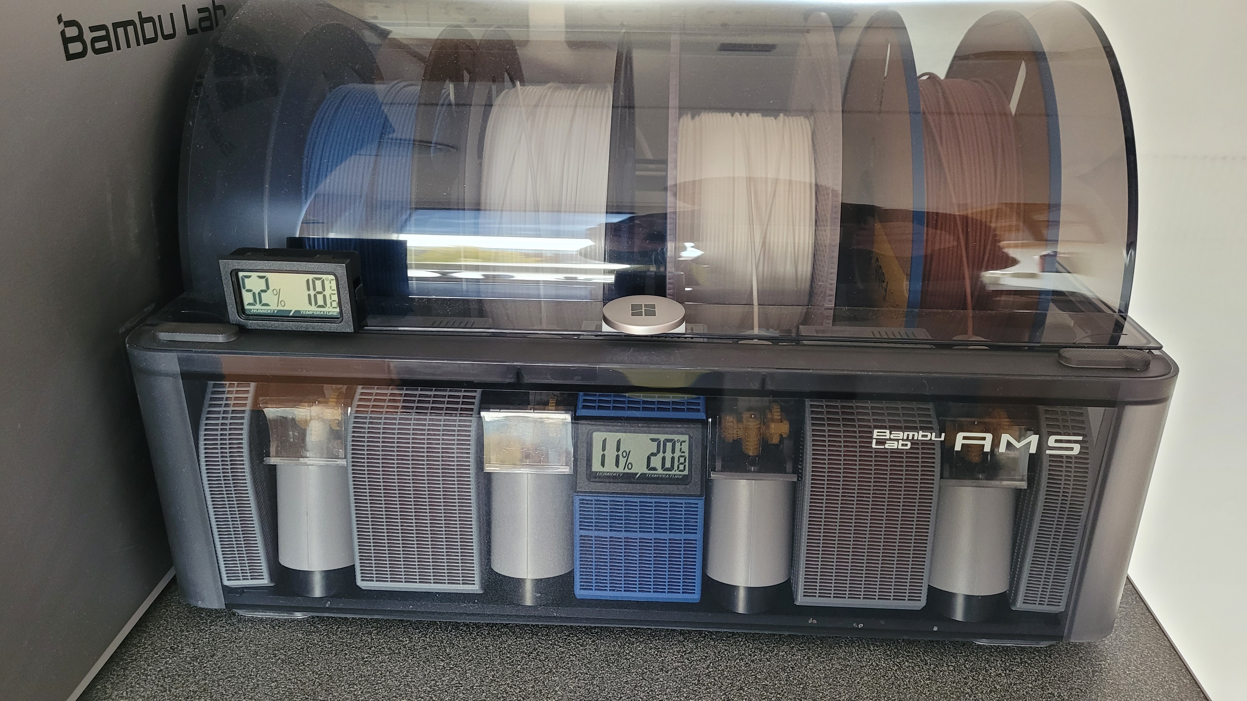 My optimized dry-box set for Bambu Lab AMS