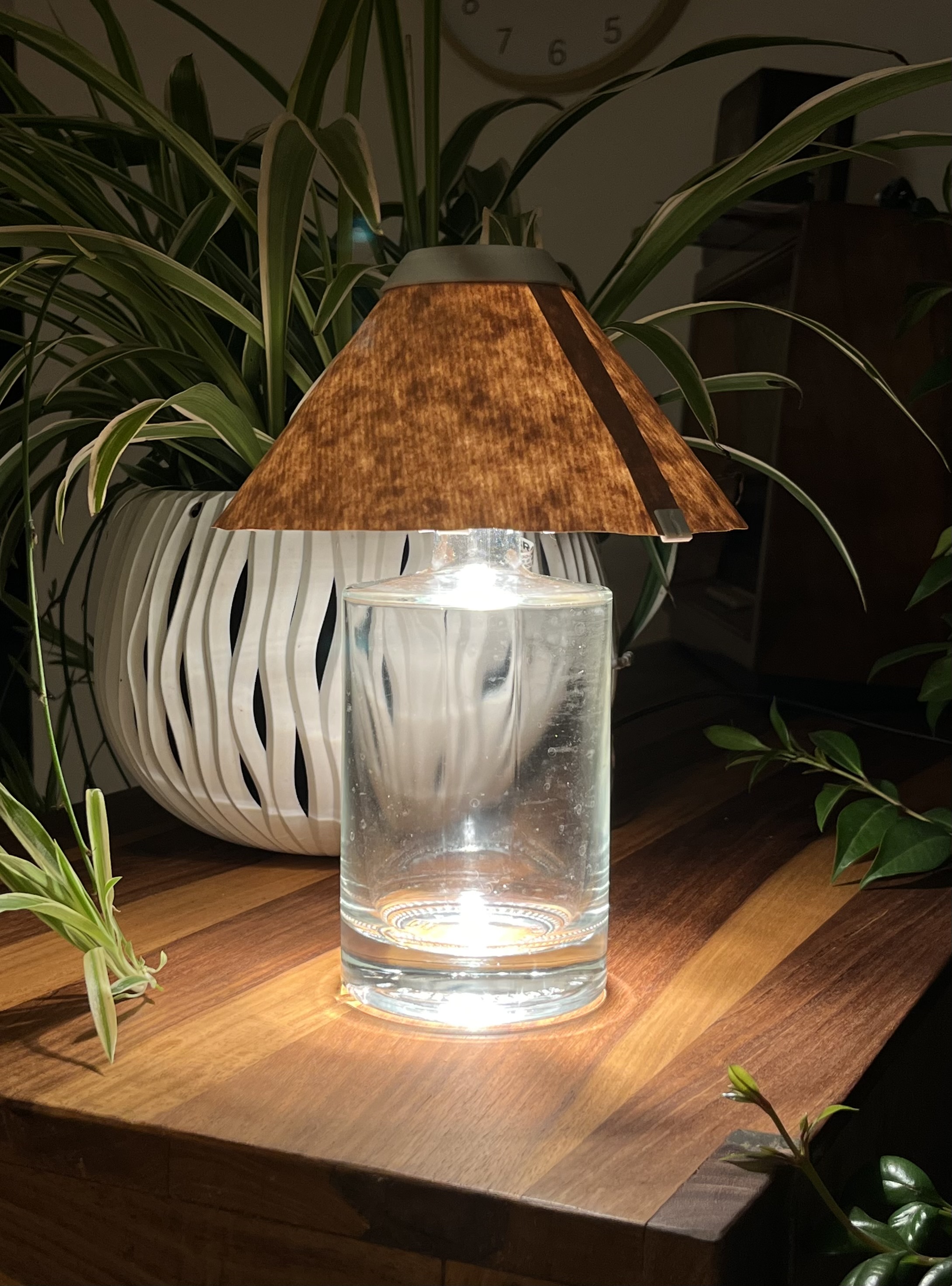 Bottle lamp