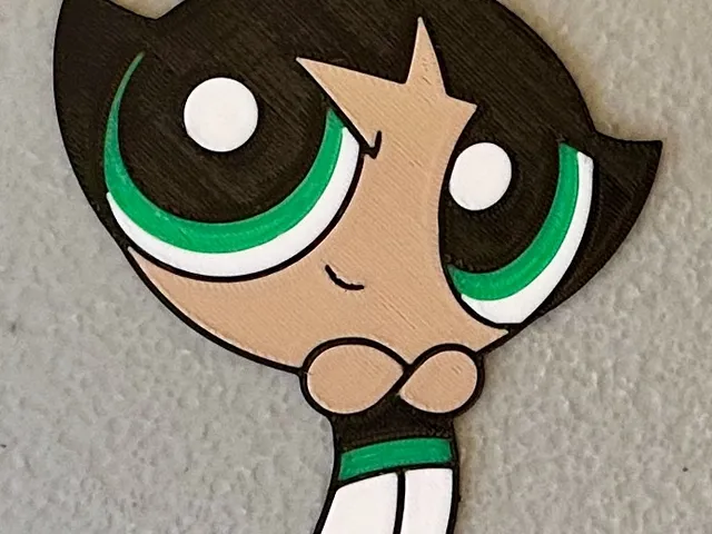 Multicolor Buttercup Magnet