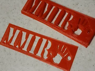 MMIR Keychain by Nbiish | Download free STL model | Printables.com