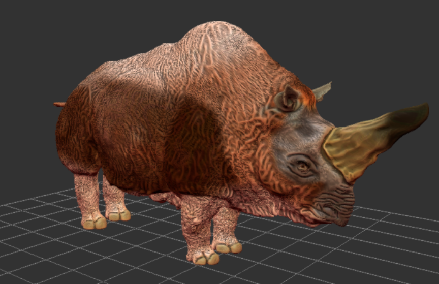 Elasmotherium by pan wo odyjowski download free stl model