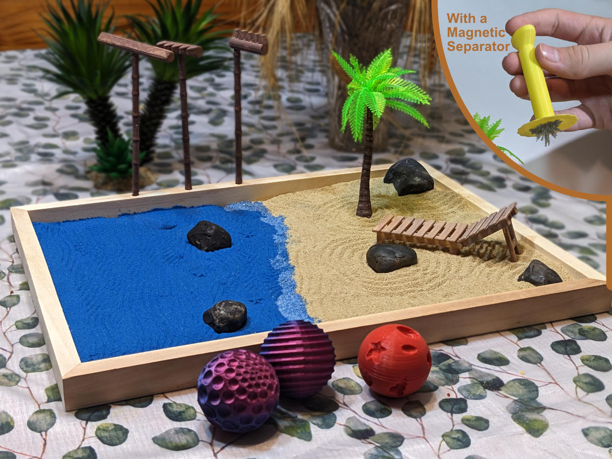 Tropical Beach Zen Garden
