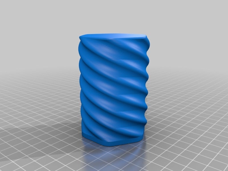 Miniatura 5 do modelo 3D Twisted Vase