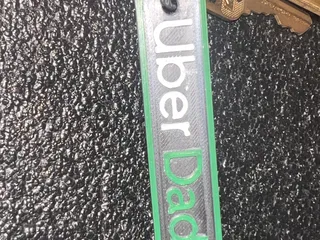 Uber Dad Key Chain by Eric Deagle | Download free STL model ...