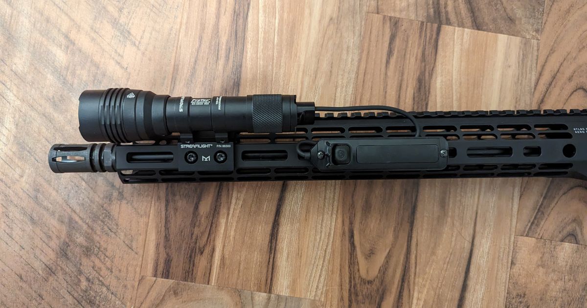 ProTac HL-X Remote Pressure Switch M-LOK Adapter by Dusty | Download ...