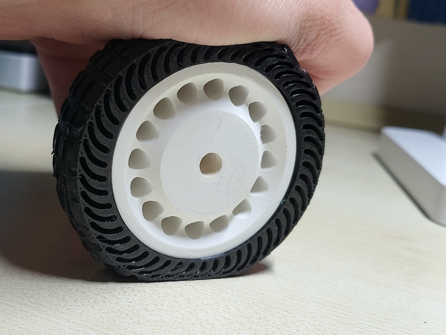 Airless wheel concept by cheffhd download free stl model printables