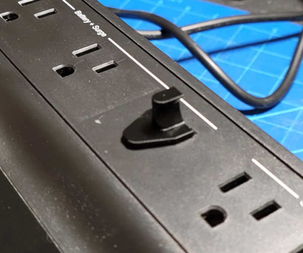 A/C socket dust cover (for U.S. 120V sockets)