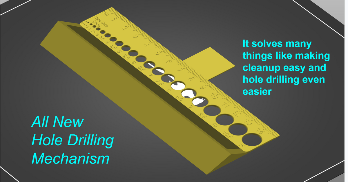 Hole Drilling Mechanism by Hart 3D Prints | Download free STL model ...