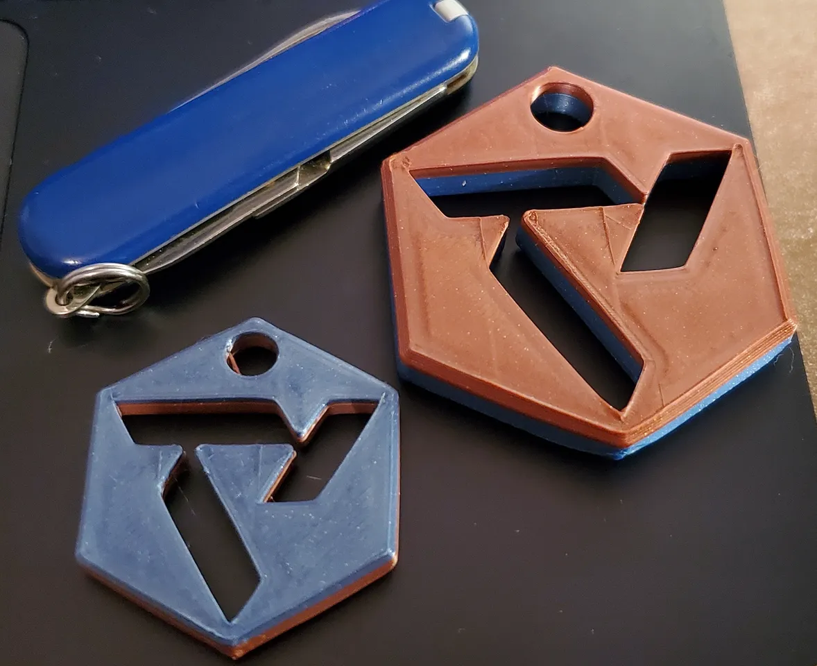 Seventeen Keychain by soundbylaura | Download free STL model