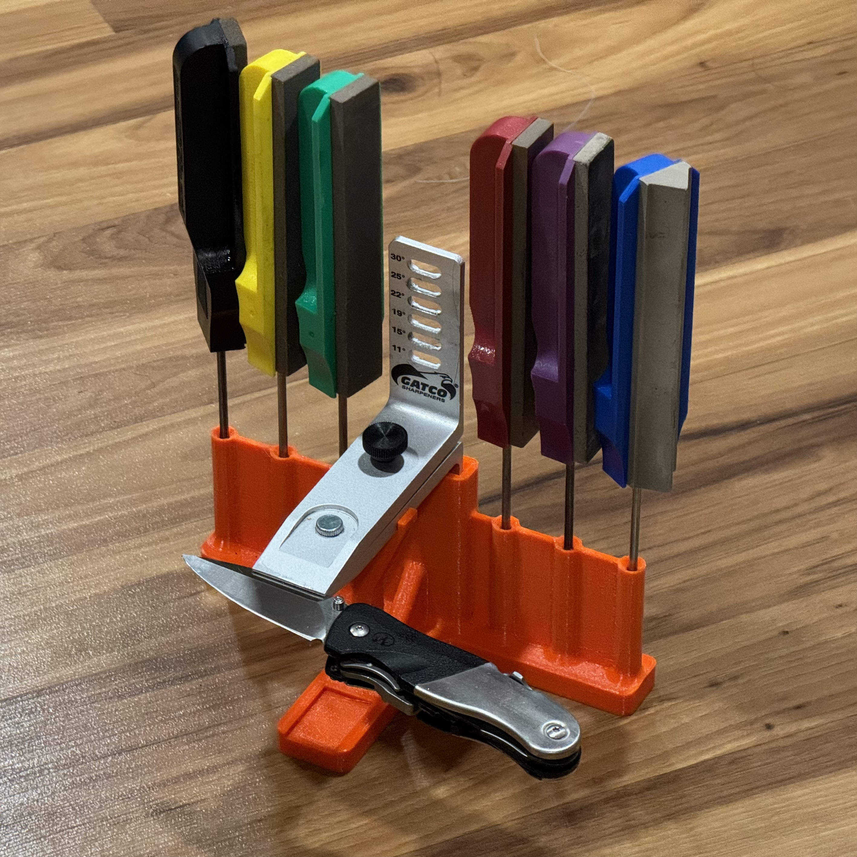 Bench Station for Gatco/Lansky Knife Sharpening Kit by Jerrod H