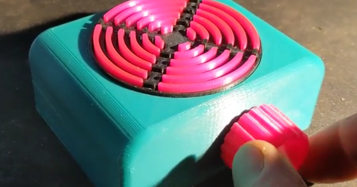 Toy Stove Top Hob - v1 by jeffcapeshop | Download free STL model