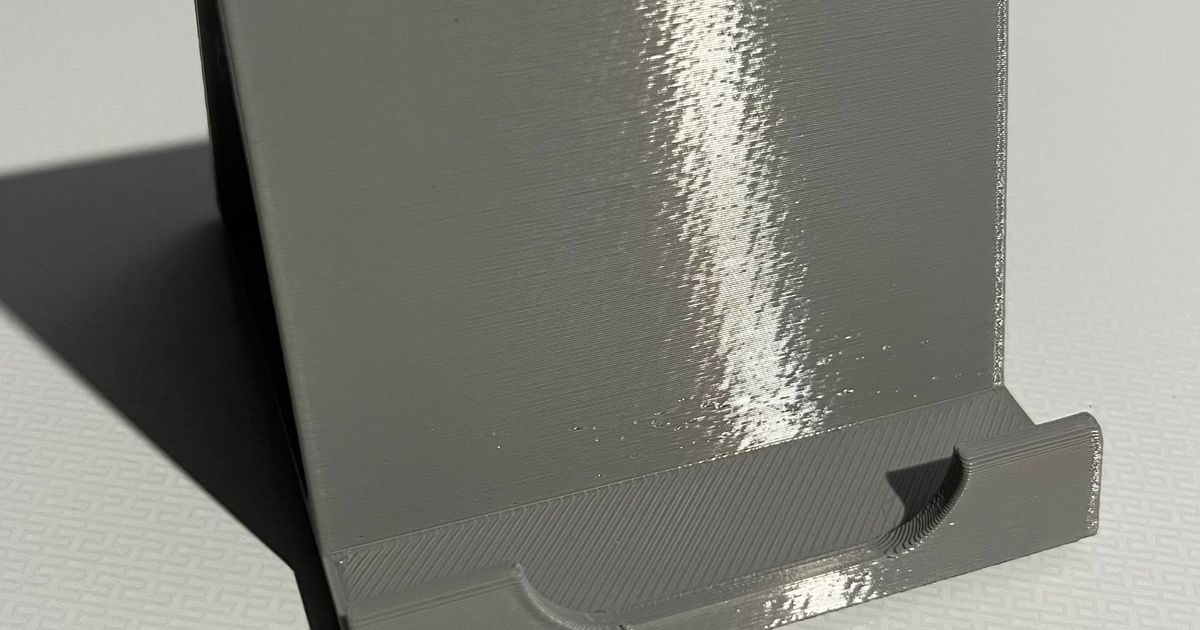 iPhone Stand by elprinteador832 | Download free STL model | Printables.com