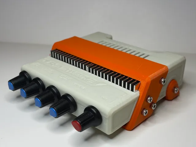 TPS3116D2 Bluetooth Amplifier Retro Futuristic Case