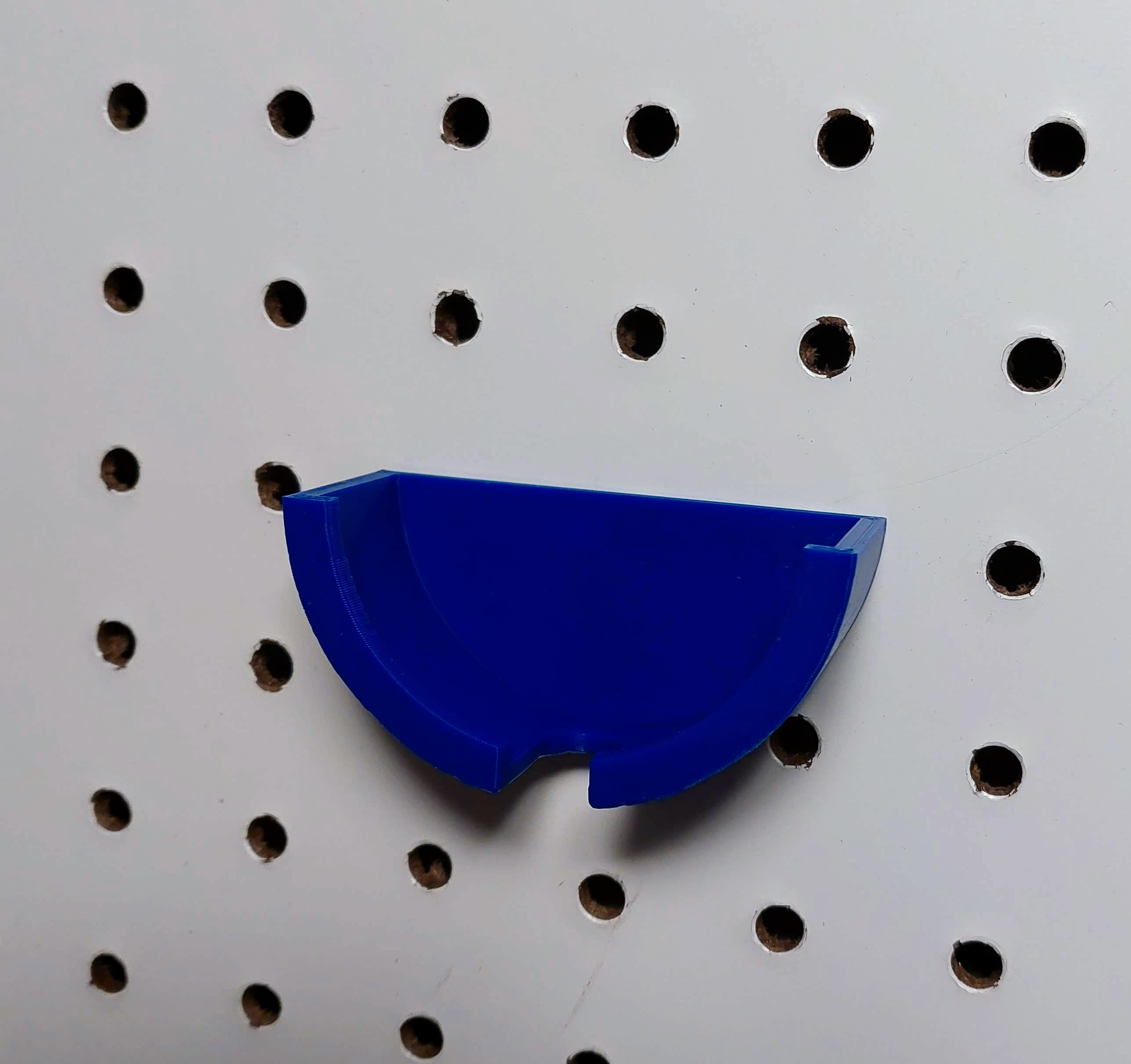 Pegboard Holder for Dial Indicator Mount (Ender 3 S1) by Blackcrow