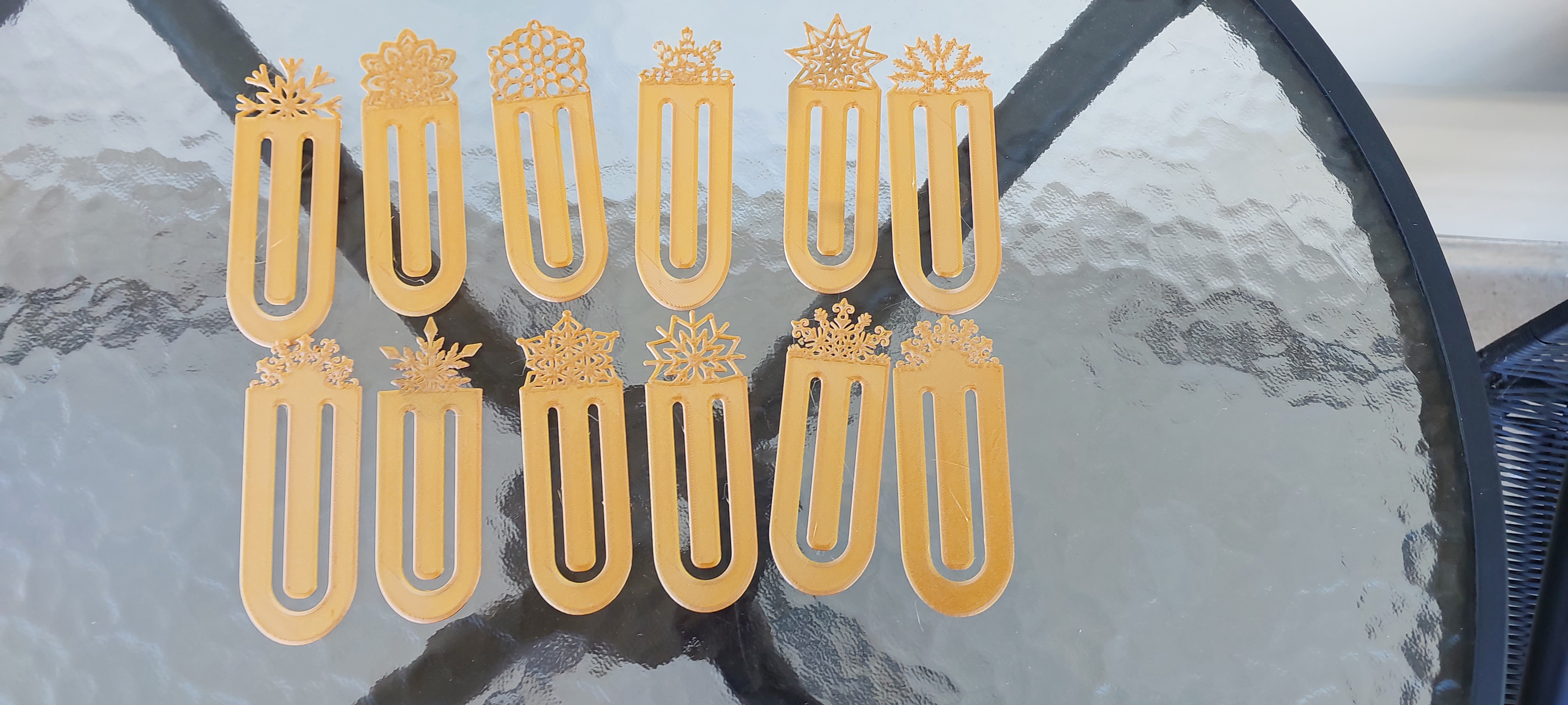 Snowflake Bookmarks