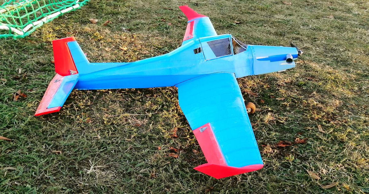 Zlin Agroturbo RC plane (1100 mm wingspan) by cartsmodelle Download
