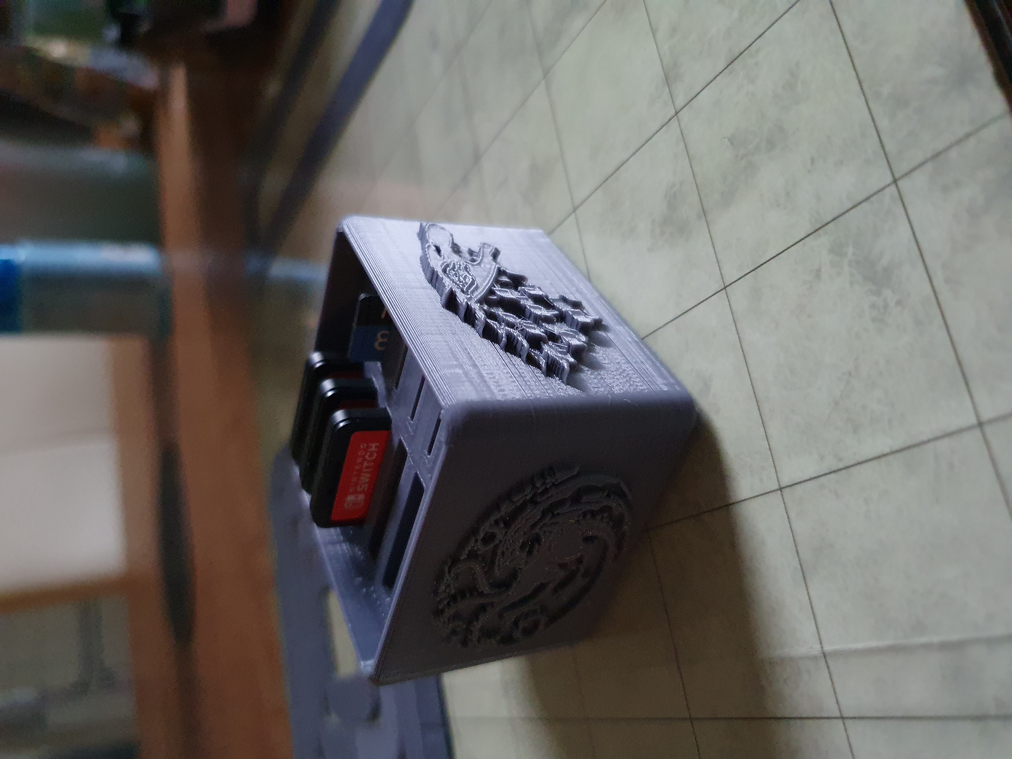 Game of thrones switch cartridge holder