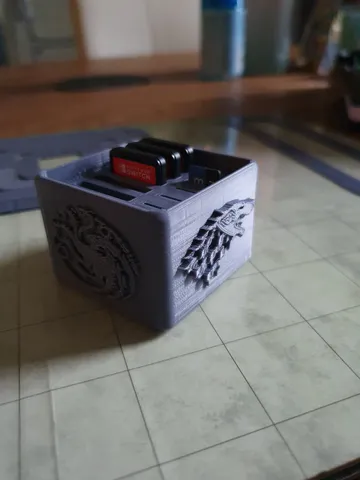 Game of thrones switch cartridge holder