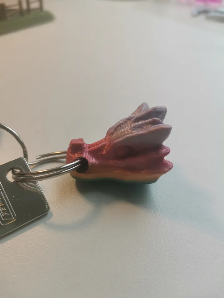 Bone Dragon skull keychain by Liam3dPrints | Download free STL model ...