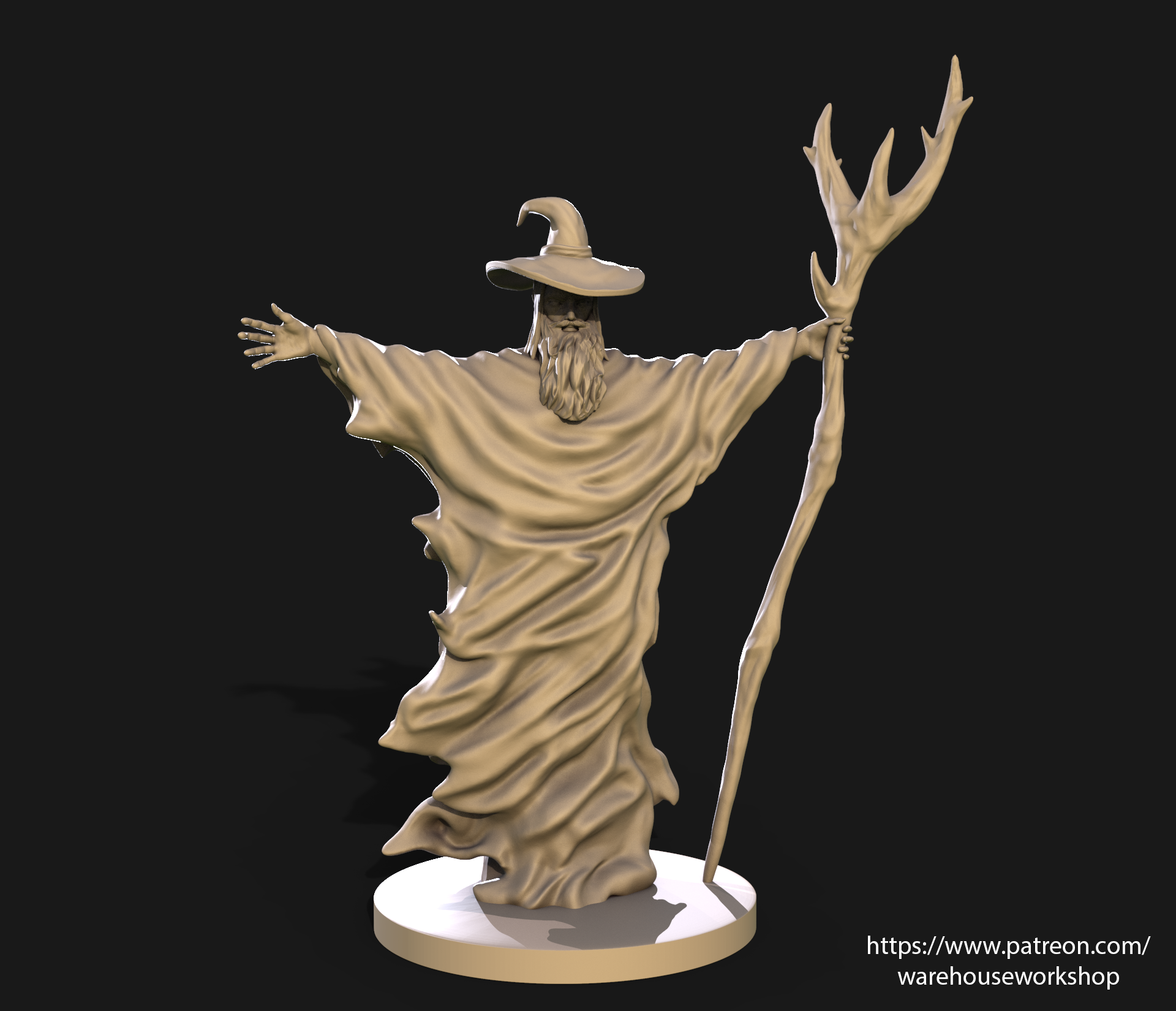 Wizard by Warehouse Workshop | Download free STL model | Printables.com