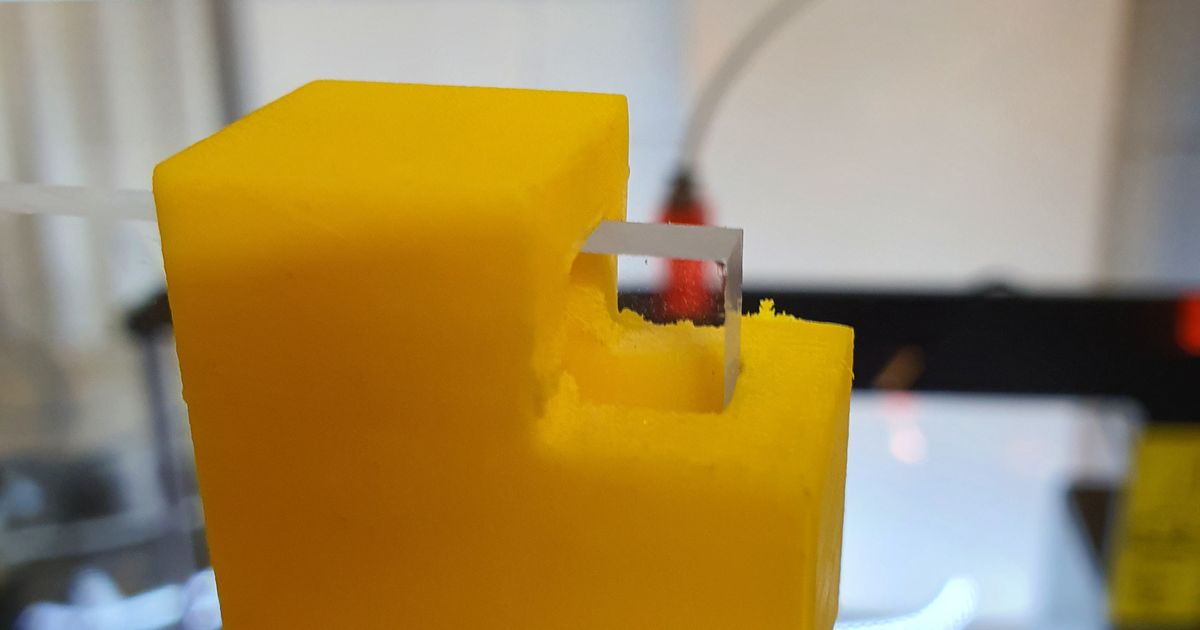 The Home Cube Corner Cut Helper by J.V.H. Download free STL model