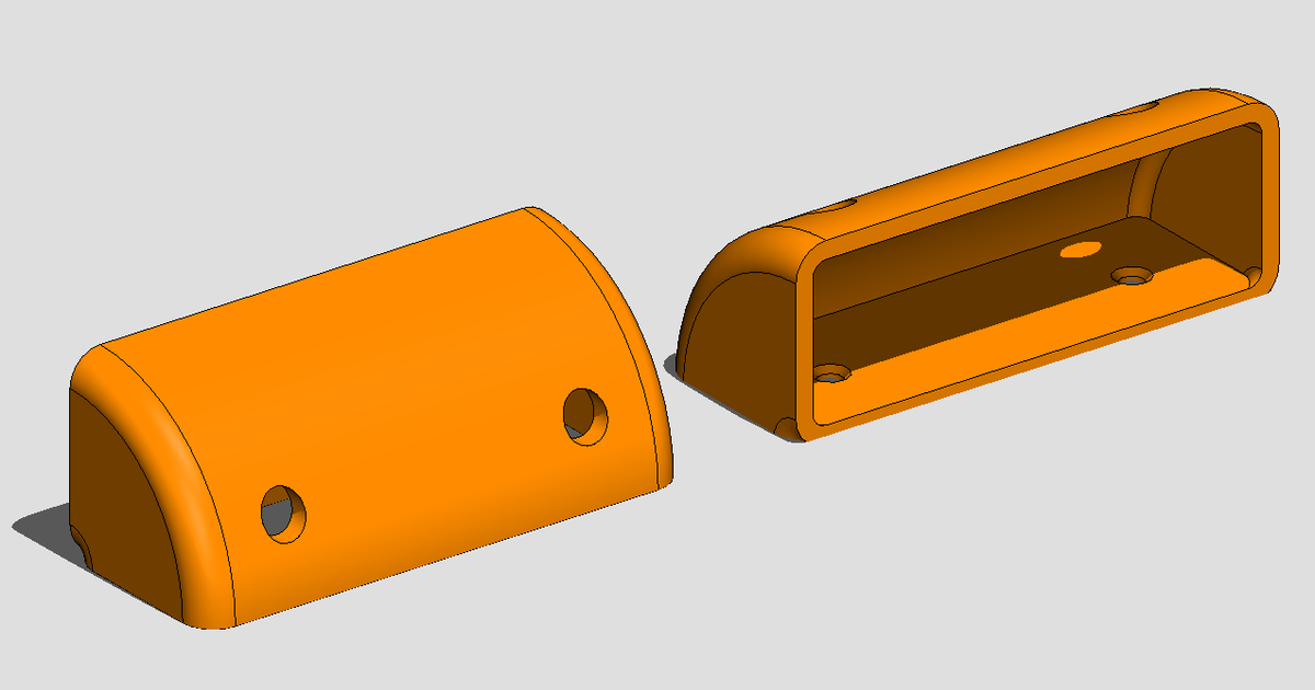 Drawer or cupboard door handle. by Guido Download free STL model