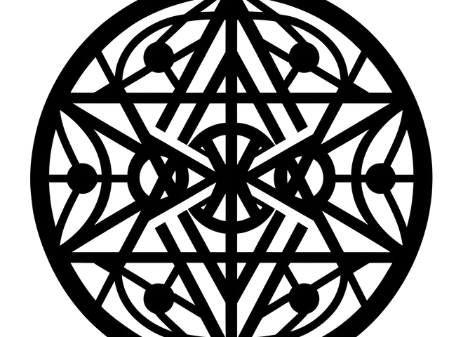 Sacred Geometry Harmony - 3D Printable Mandala