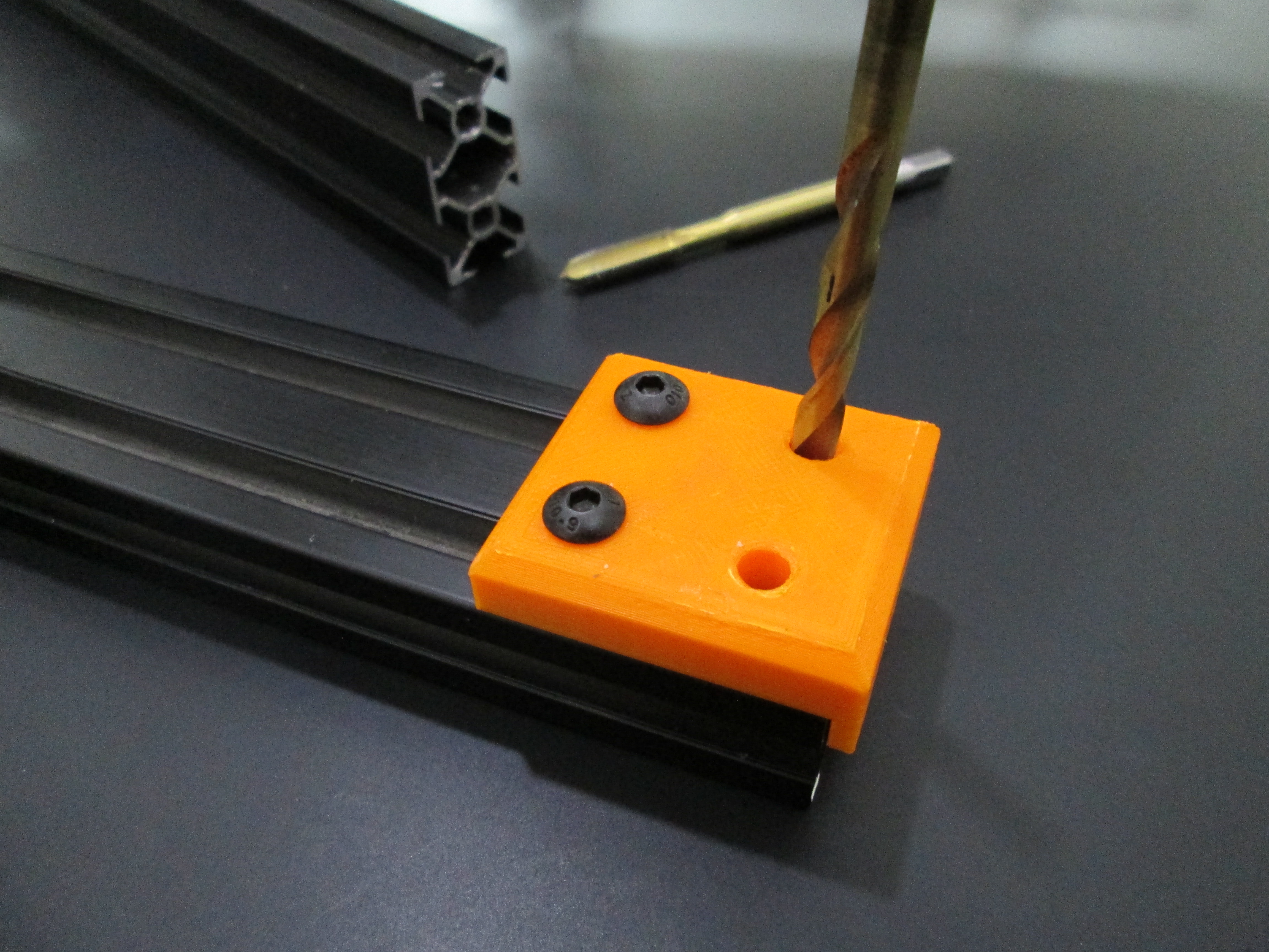 Drill Guide for corner 4020 Aluminum Extrusion Profile