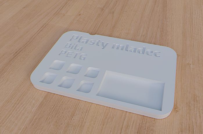Filament sample chip customizer