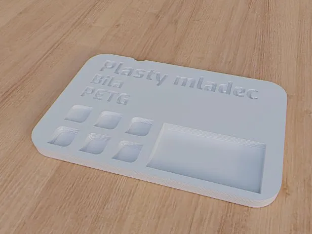 Filament sample chip customizer