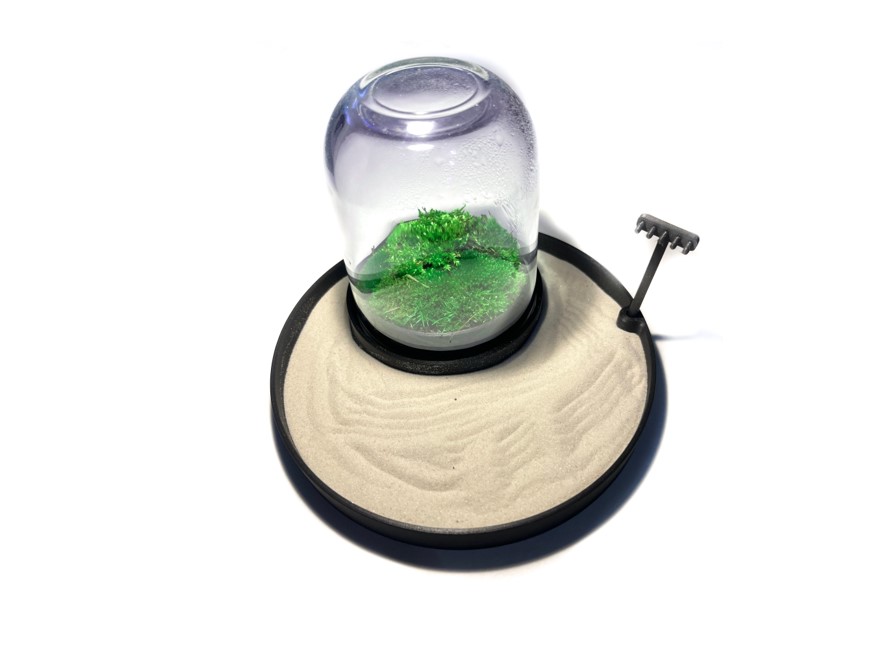 Sun & Rain ZEN desktop real Terrarium